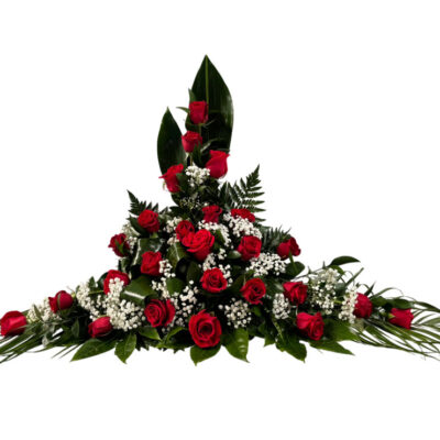 Centro-rosas-rojas-pirámide-by-Floraila
