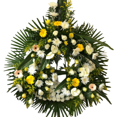 Corona funeraria Poseidón by Floraila