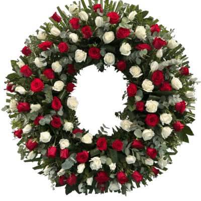 Corona funeraria Roma by Floraila